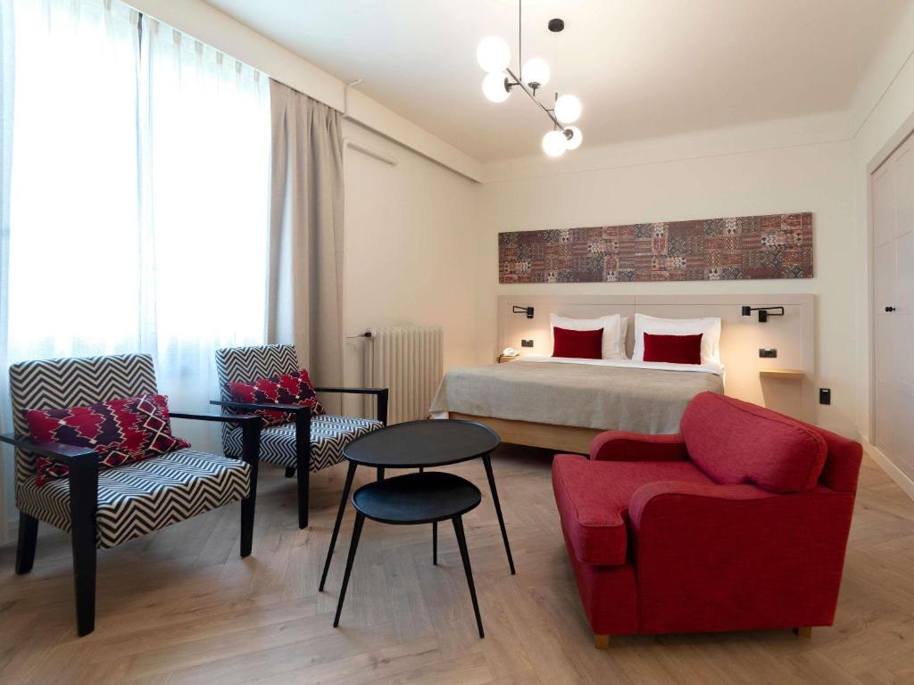 Posezení v ubytování Mercure Belgrade Excelsior