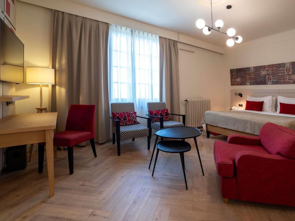 Posezení v ubytování Mercure Belgrade Excelsior