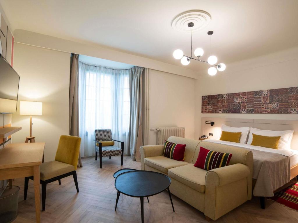 Posezení v ubytování Mercure Belgrade Excelsior