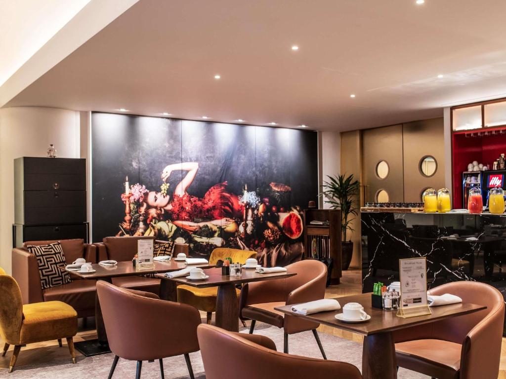 Posezení v ubytování Le Louise Hotel Brussels - MGallery Collection