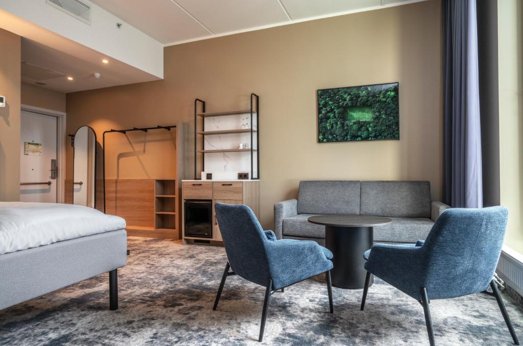 Posezení v ubytování Thon Partner Hotel Ullevaal Stadion