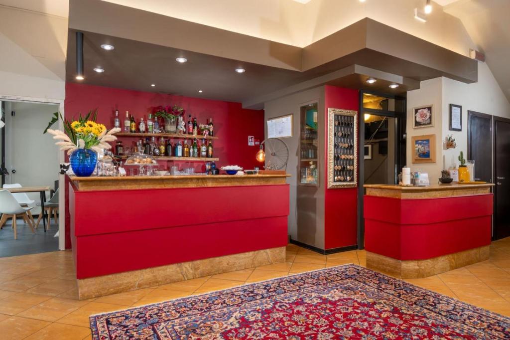 Lounge nebo bar v ubytování Hotel Anna Gabicce Mare