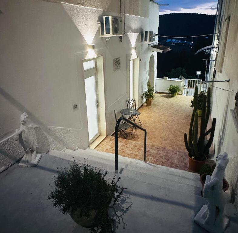 Balkón nebo terasa v ubytování Conte Cavour B&B