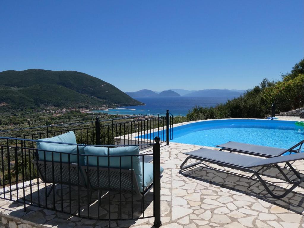 Naturlandschaft in der Nähe der Villa