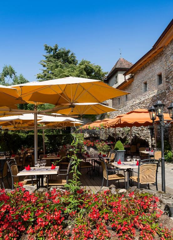 Restaurace v ubytování Le Vieux Logis