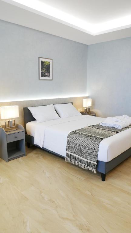 Postel nebo postele na pokoji v ubytování Amour Relax Hotel