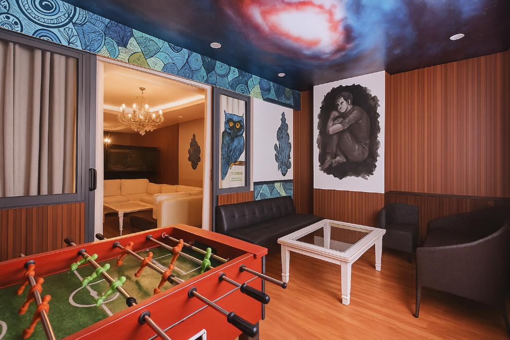 Herní místnost v ubytování Mercury Apartment Danang