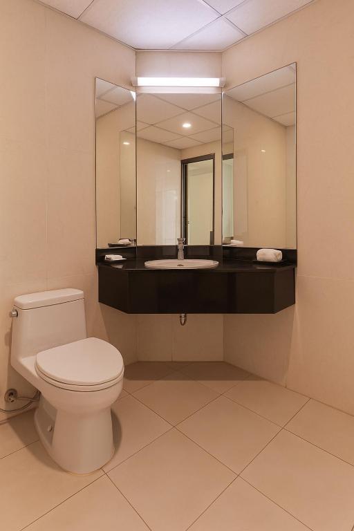 Koupelna v ubytování Mercury Apartment Danang