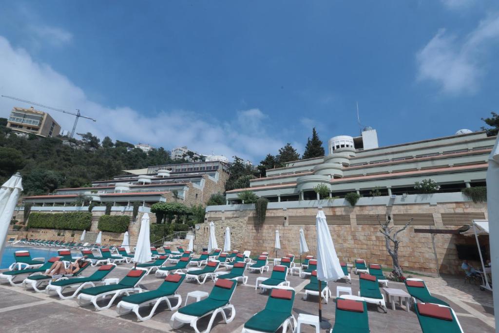 Bazén v ubytování Monteverde Hotel nebo v jeho okolí