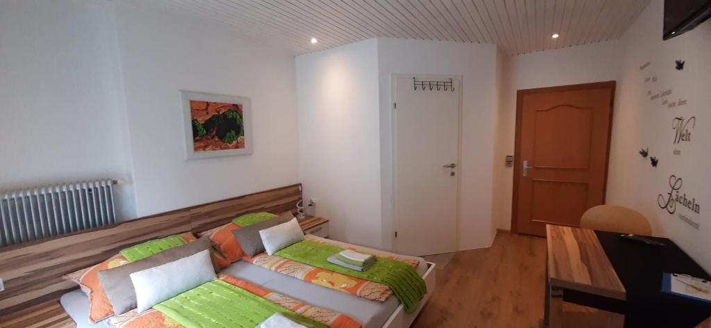 Postel nebo postele na pokoji v ubytování Haus Sieben - Singer Lydia