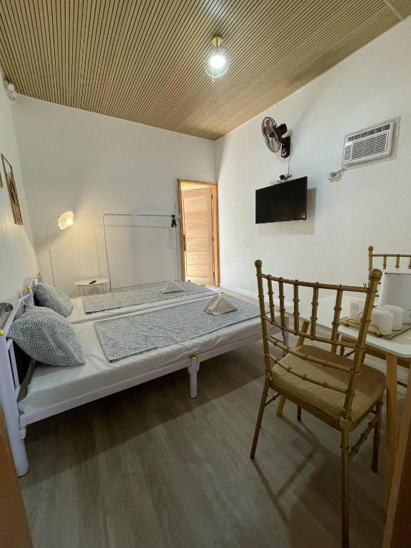 Postel nebo postele na pokoji v ubytování Ecostay Panglao Resort Hotel