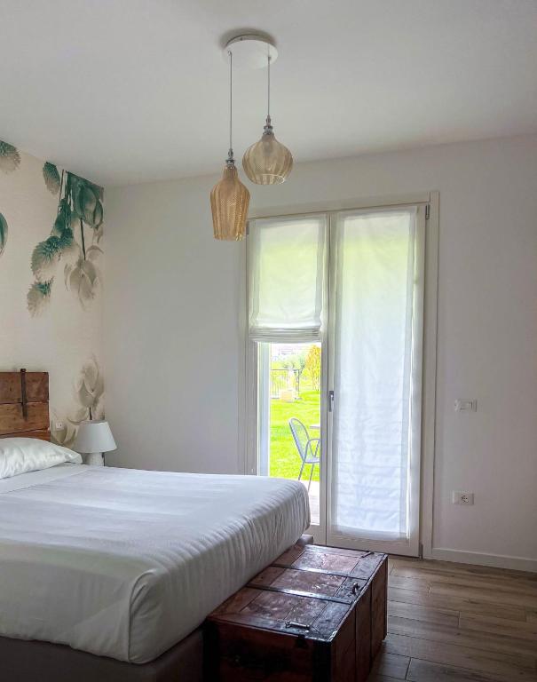 Postel nebo postele na pokoji v ubytování Bed and Breakfast Le Giale