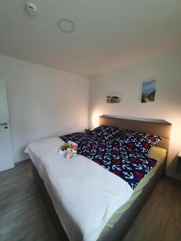 Postel nebo postele na pokoji v ubytování Wiek-Resort