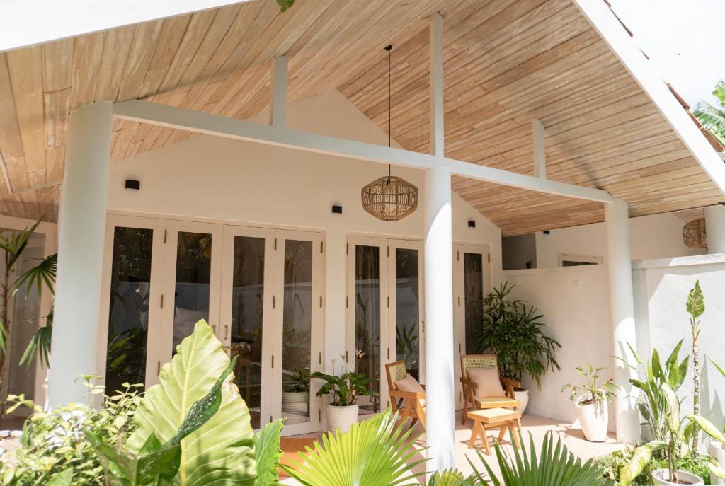 Το κτήριο όπου στεγάζεται  η βίλα