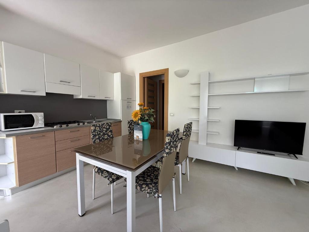 Kuchyň nebo kuchyňský kout v ubytování Aviotel Residence