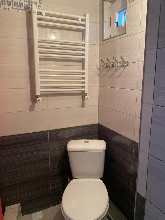 Koupelna v ubytování Hotel Prime
