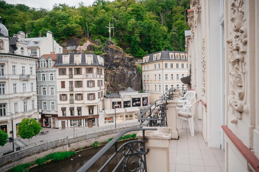 Balkón nebo terasa v ubytování Alisa Hotel