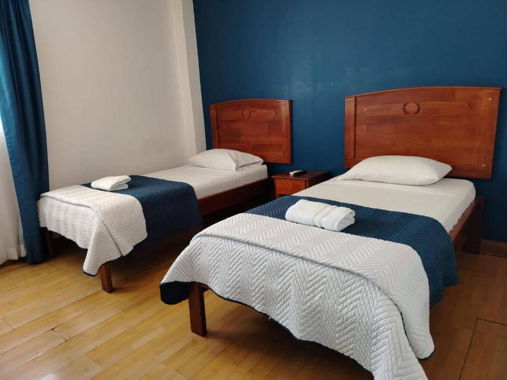 Postel nebo postele na pokoji v ubytování Park View Hotel & Restaurant
