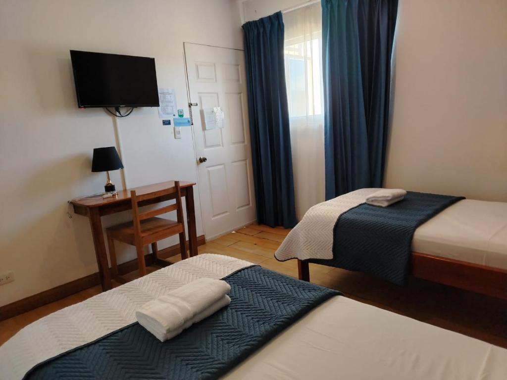 Postel nebo postele na pokoji v ubytování Park View Hotel & Restaurant
