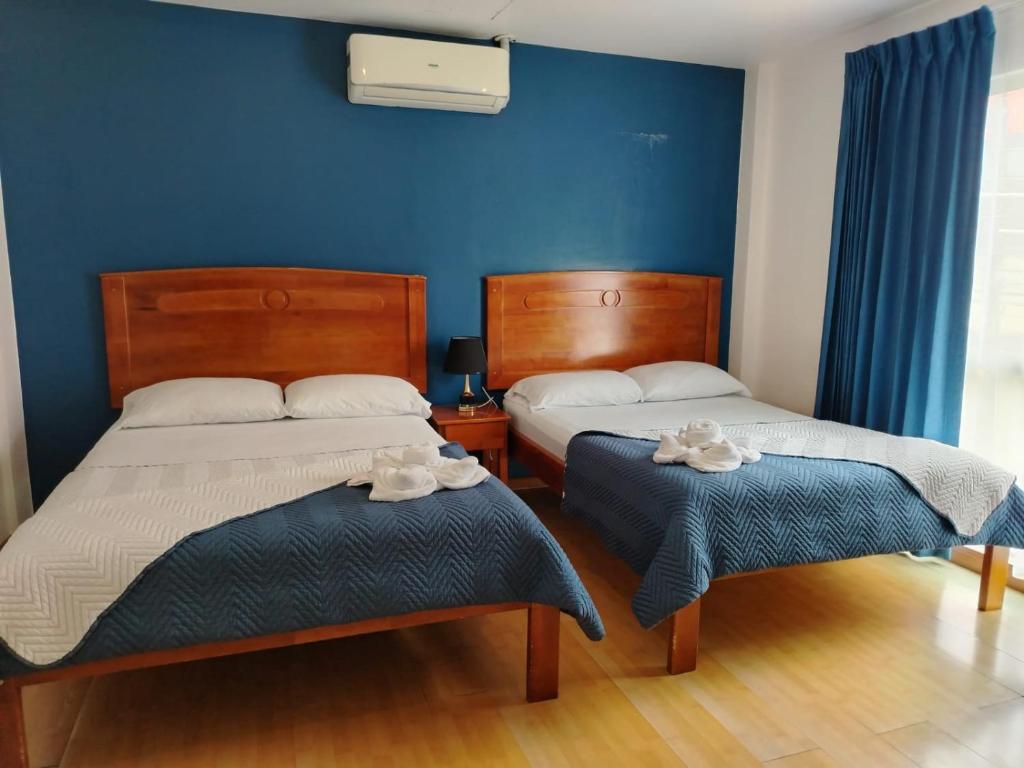 Postel nebo postele na pokoji v ubytování Park View Hotel & Restaurant