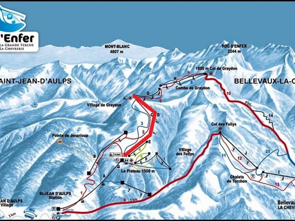 Widok na góry z tego apartamentu