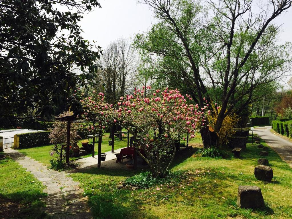 Vonkajšia záhrada v ubytovaní Agriturismo Il Bardellino