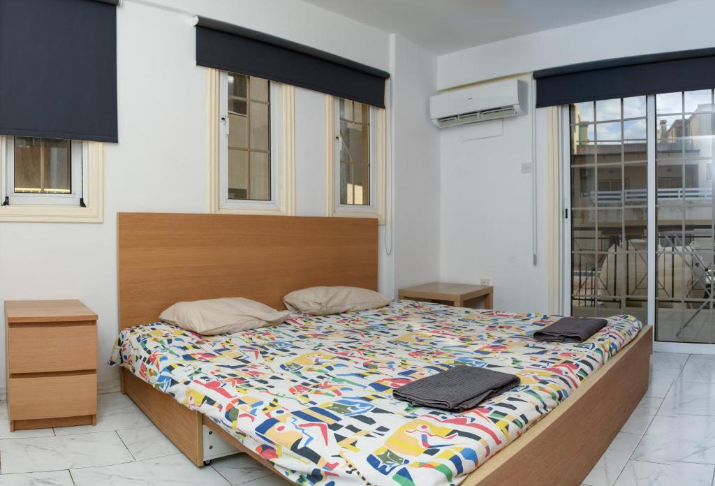 Ένα ή περισσότερα κρεβάτια σε δωμάτιο στο Martin 2 bed Apartment
