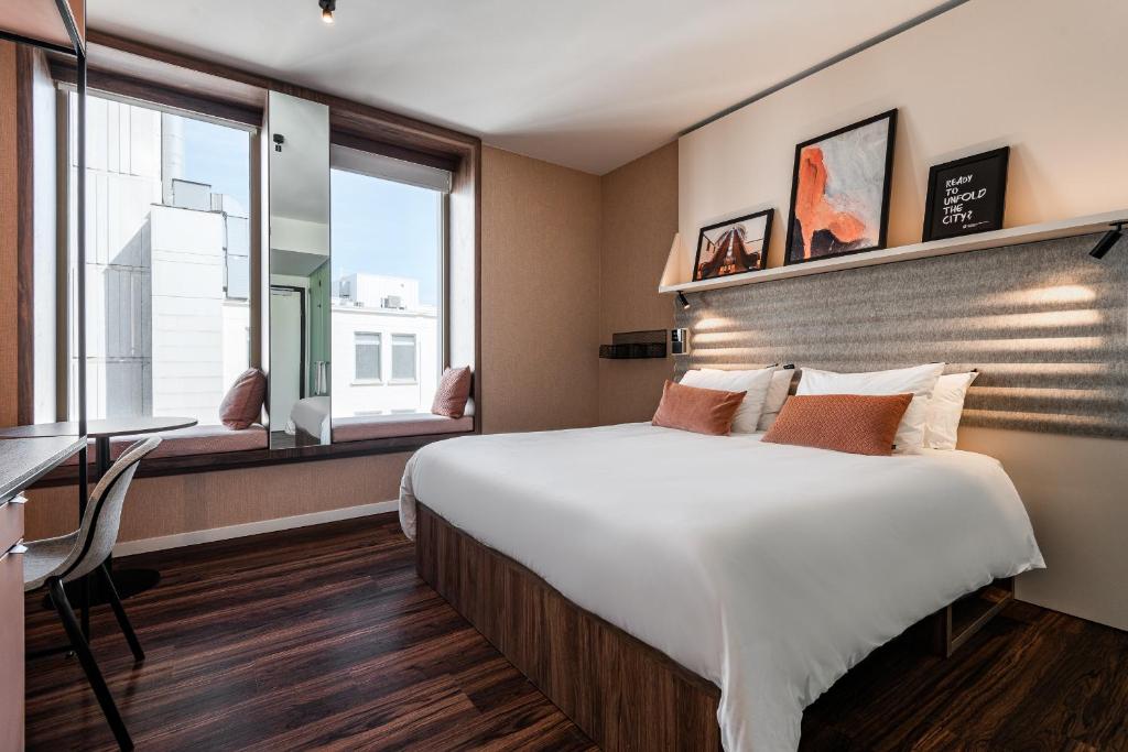 Postel nebo postele na pokoji v ubytování A-STAY Antwerp