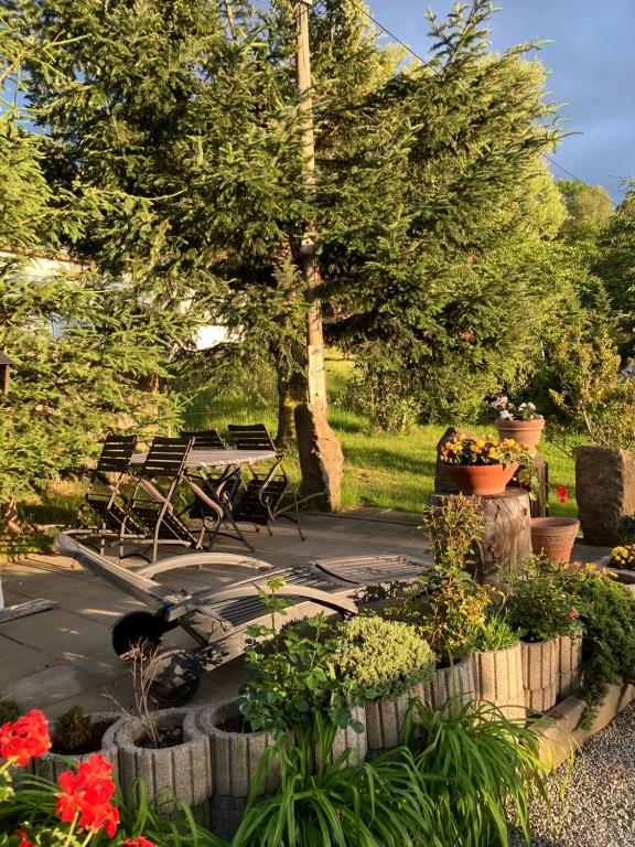 Zahrada ubytování Gästehaus Goy in Schirgiswalde