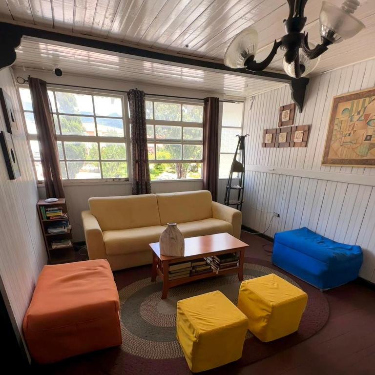 Posezení v ubytování La Casa de Doña Cata