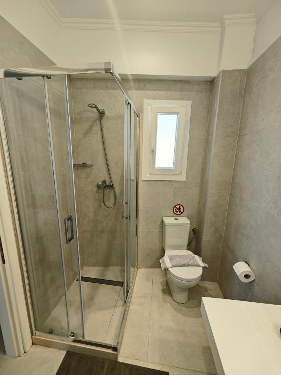 Koupelna v ubytování Nereides Suites
