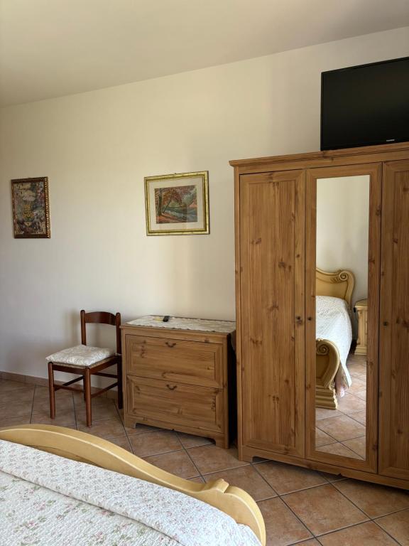Postel nebo postele na pokoji v ubytování Garnì Marika