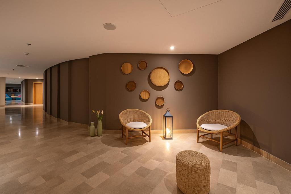 Sousse Pearl Marriott Resort & Spaにあるシーティングエリア