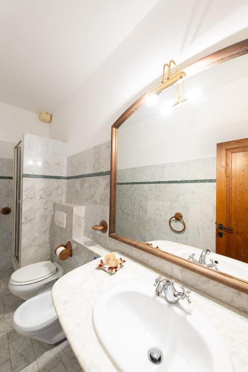 Koupelna v ubytování Casa Elisabetta