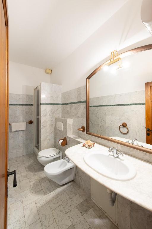 Koupelna v ubytování Casa Elisabetta