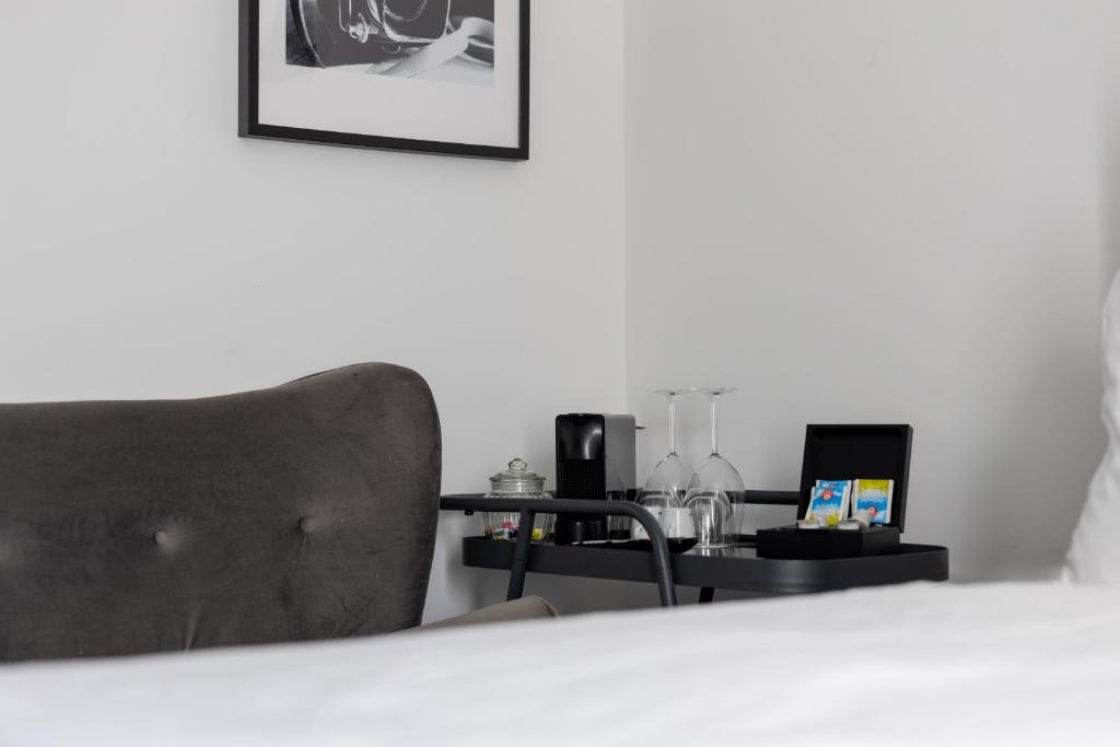 Posezení v ubytování Motel by Maier Feldkirch - kontaktloser Check-in