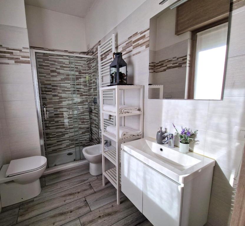 Kúpeľňa v ubytovaní BGY Airport House Grassobbio