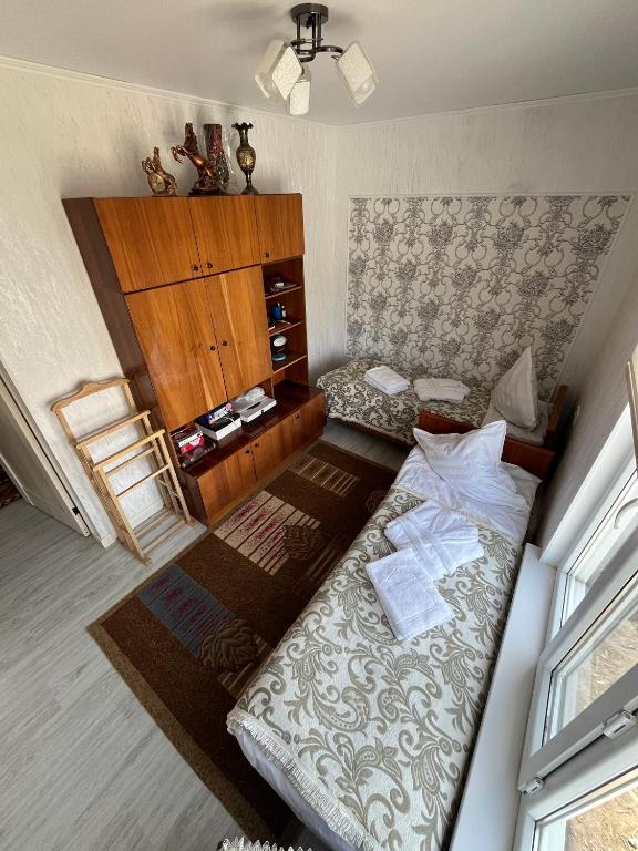 Postel nebo postele na pokoji v ubytování Lovable