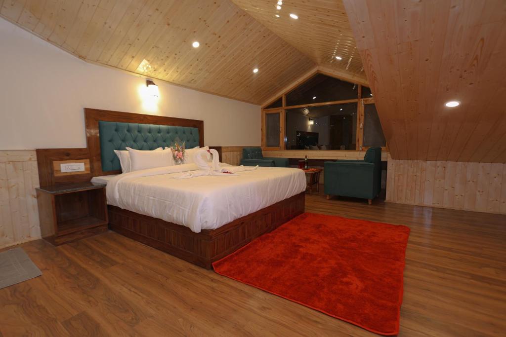 Postel nebo postele na pokoji v ubytování Velvet loft by hidden heaven