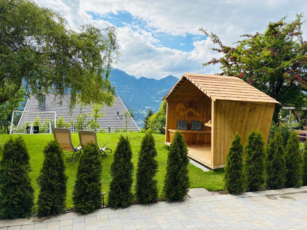 Nespecifikovaný výhled na hory nebo výhled na hory při pohledu z bed and breakfast