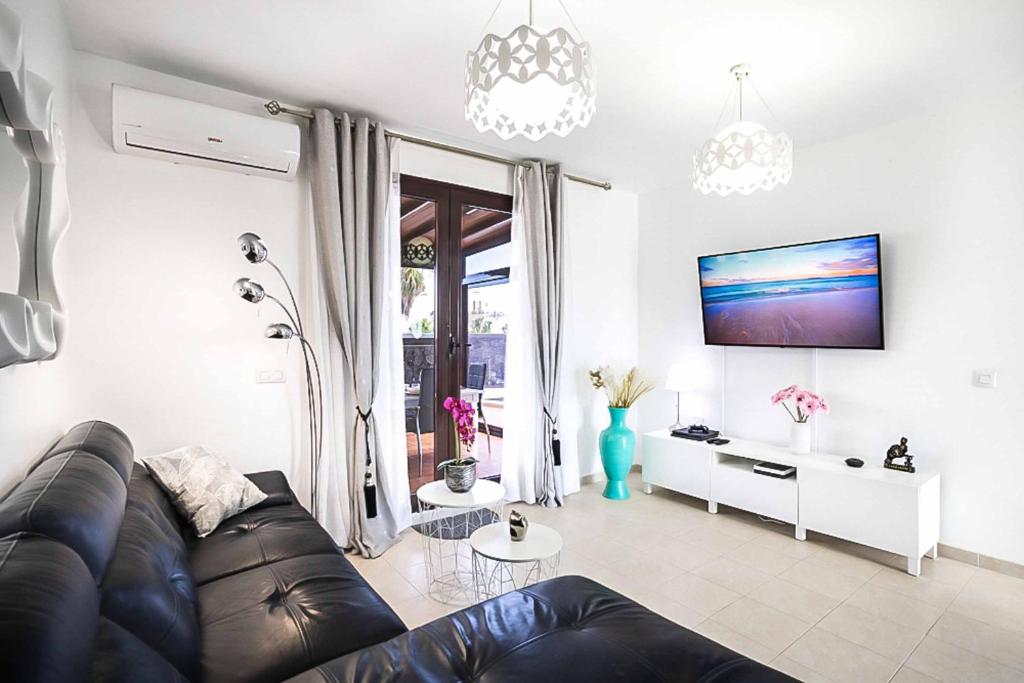 Posezení v ubytování Villa Perla