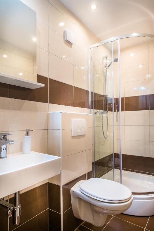 Koupelna v ubytování Split Oasis Studio Apartments