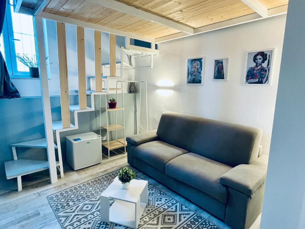 Posezení v ubytování Nautilus B&B