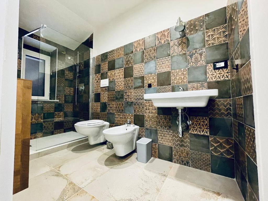 Koupelna v ubytování Nautilus B&B