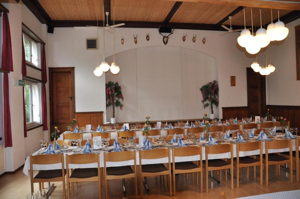 Restaurace v ubytování Gasthaus Waldheim