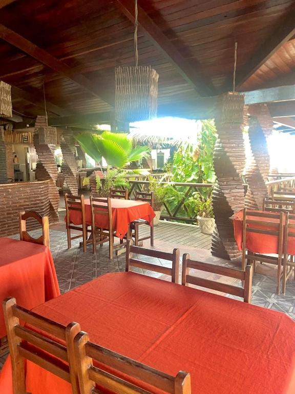 Restaurace v ubytování Pousada do Toby