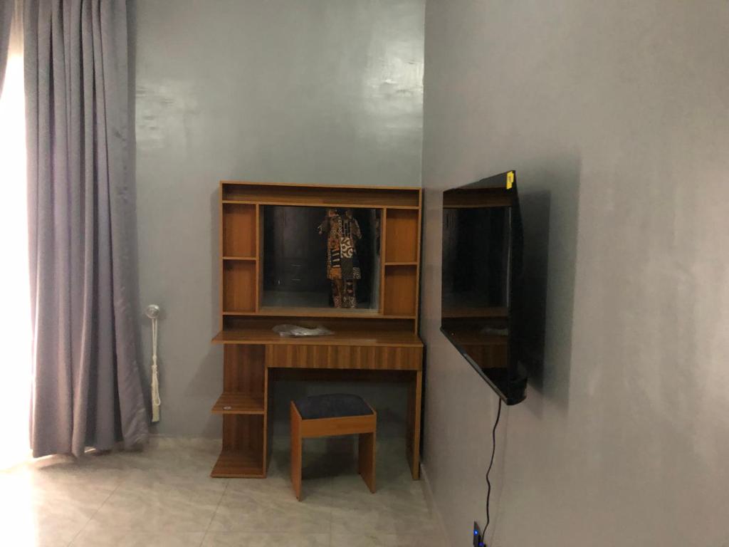 TV a/nebo společenská místnost v ubytování Circle staycation