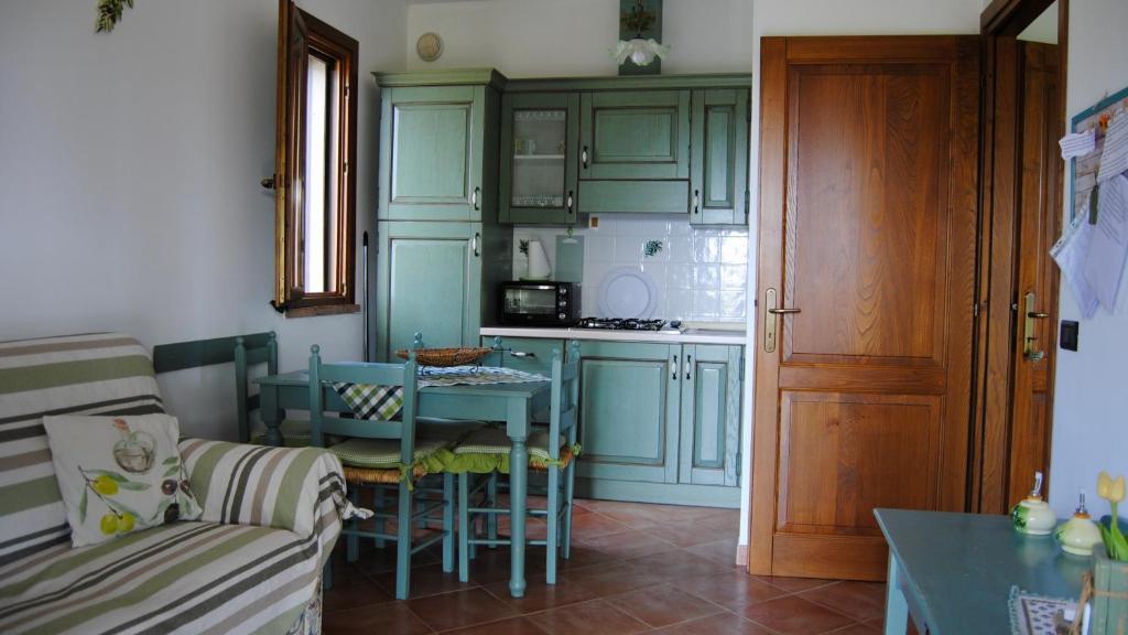 Kuchnia lub aneks kuchenny w obiekcie Agriturismo Il Rustico