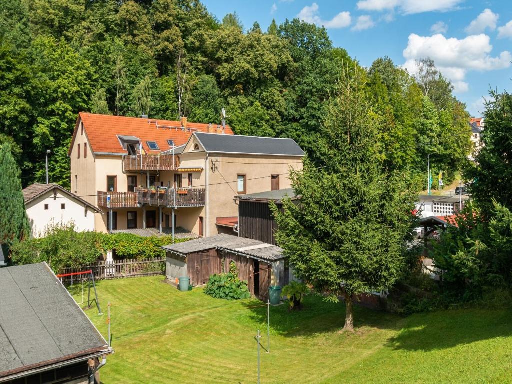 Budova, kde se apartmán nachází