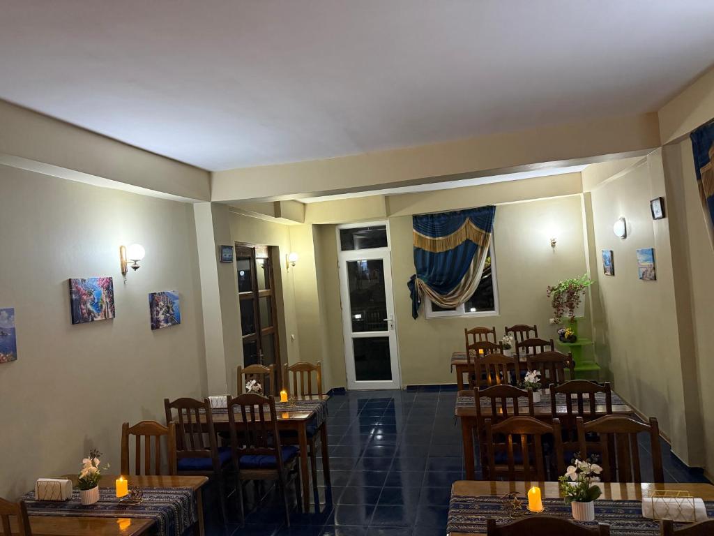 Restaurace v ubytování LUNA Hotel
